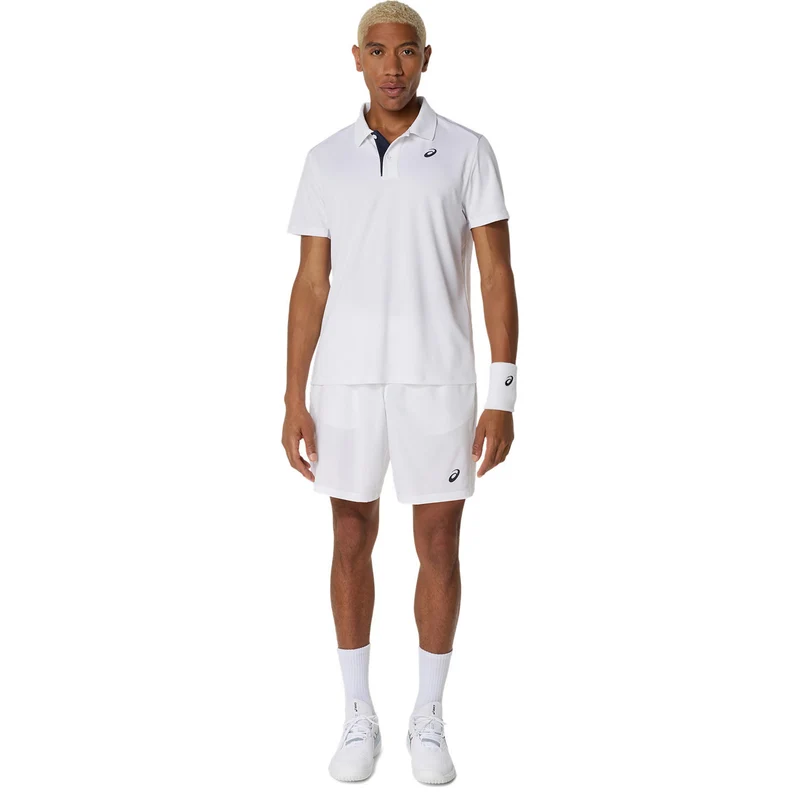 Court 9in Shorts Herren-Weiß