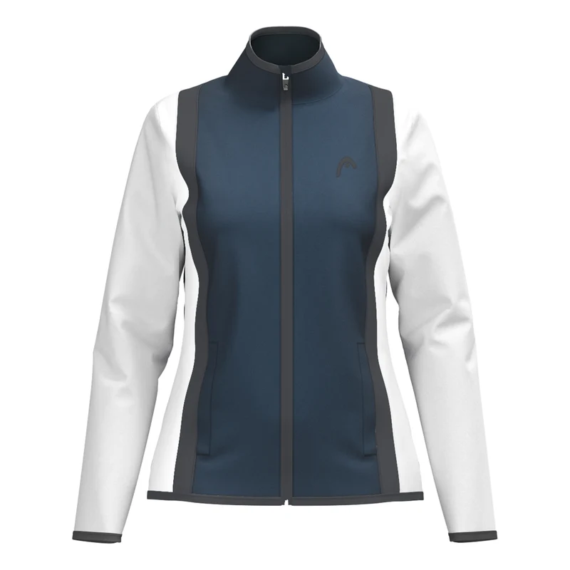 Club 25 Jacket Women Trainingsjacke Damen-Dunkelblau,Weiß
