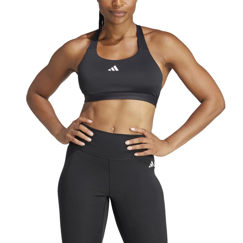 Training High Support Sport-BH Damen - schwarz