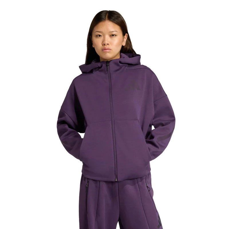 Z.N.E. Sweatjacke Damen - lila