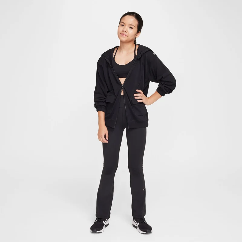 Dri-Fit Indy Sport-BH Mädchen-Schwarz