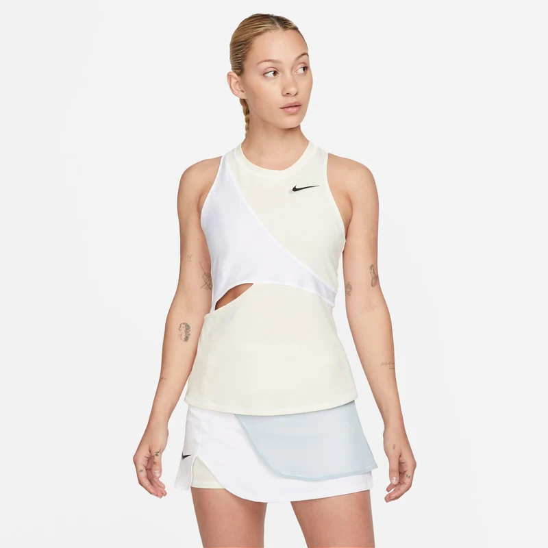 Court Dri-Fit Slam NT PS Tank-Top Damen-Creme,Weiß