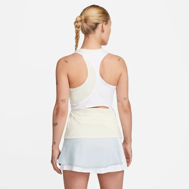 Court Dri-Fit Slam NT PS Tank-Top Damen-Creme,Weiß