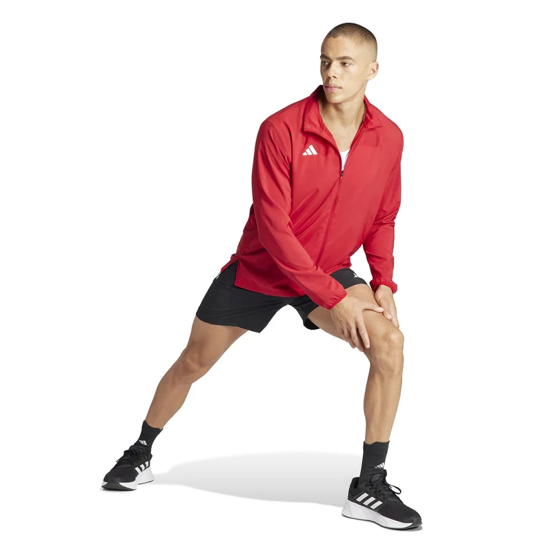 Adizero Essential Laufjacke Herren-Rot
