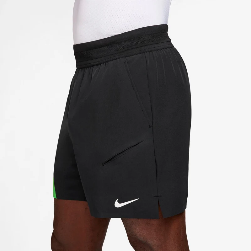 Carlos Alcaraz Court Dri-Fit Slam Shorts Herren-schwarz, grün