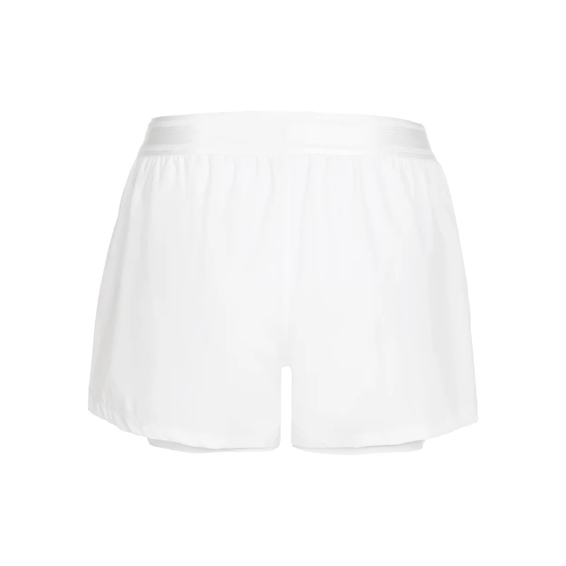 Point 2in1 Shorts Damen-Weiß,Dunkelblau
