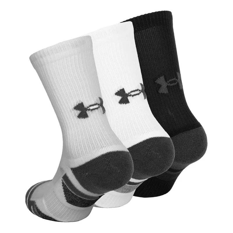 Performance Tech Crew Sportsocken 3er Pack-Grau,Mehrfarbig