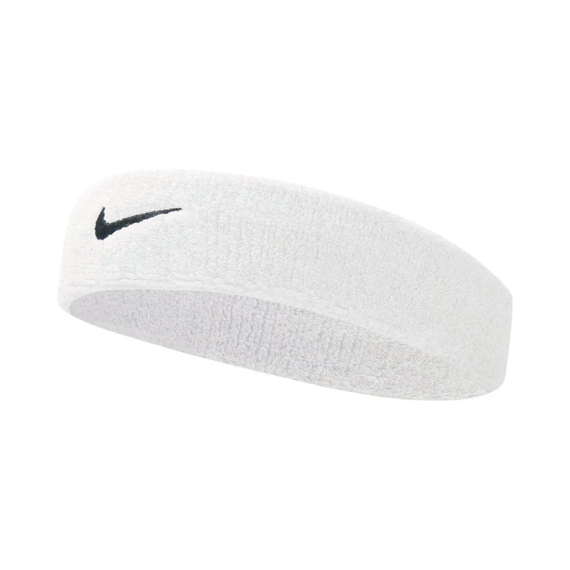 Swoosh Classic Stirnband Unisex - weiß, schwarz