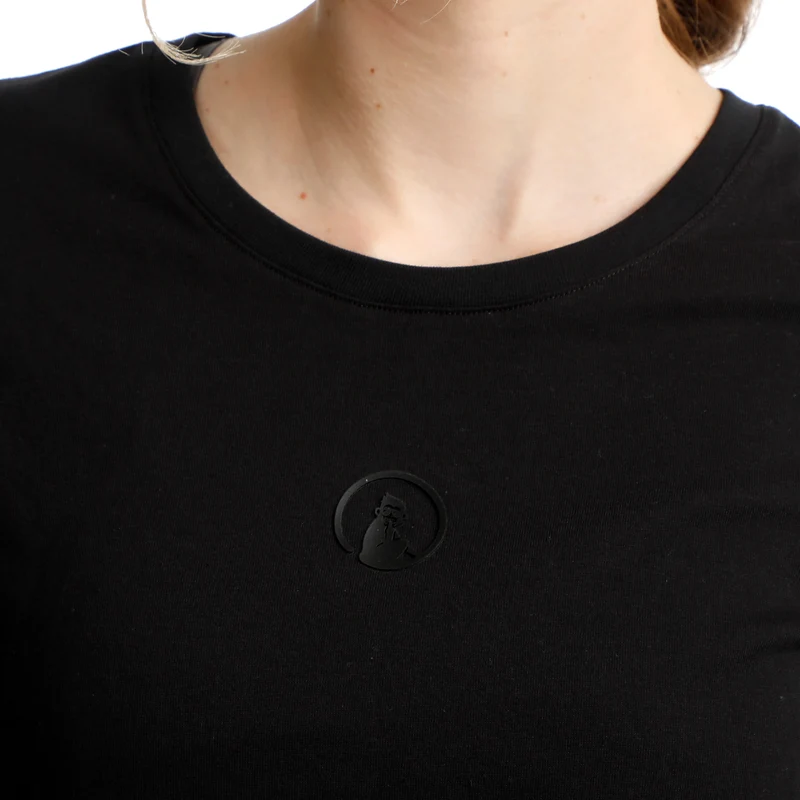 Retriever T-Shirt Damen-Schwarz