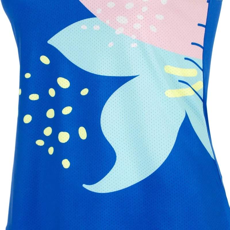 Hey Laguna Racerback Tank-Top Mädchen - blau, mehrfarbig
