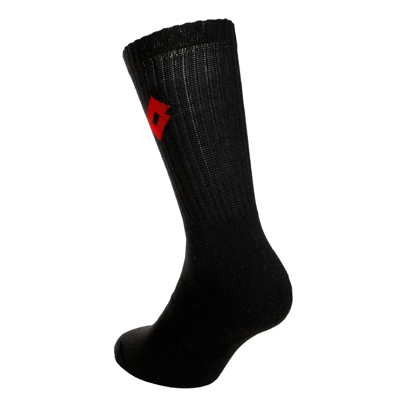 Tennissocken 3er Pack-Schwarz