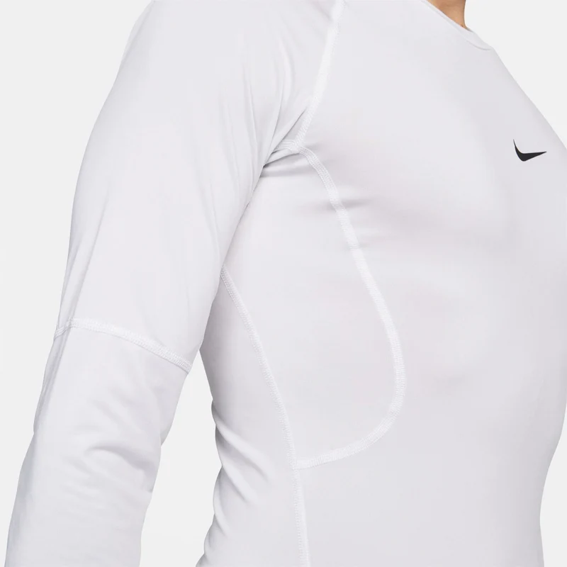 Dri-Fit Pro Tight Fitness Longsleeve Herren-Weiß,Schwarz