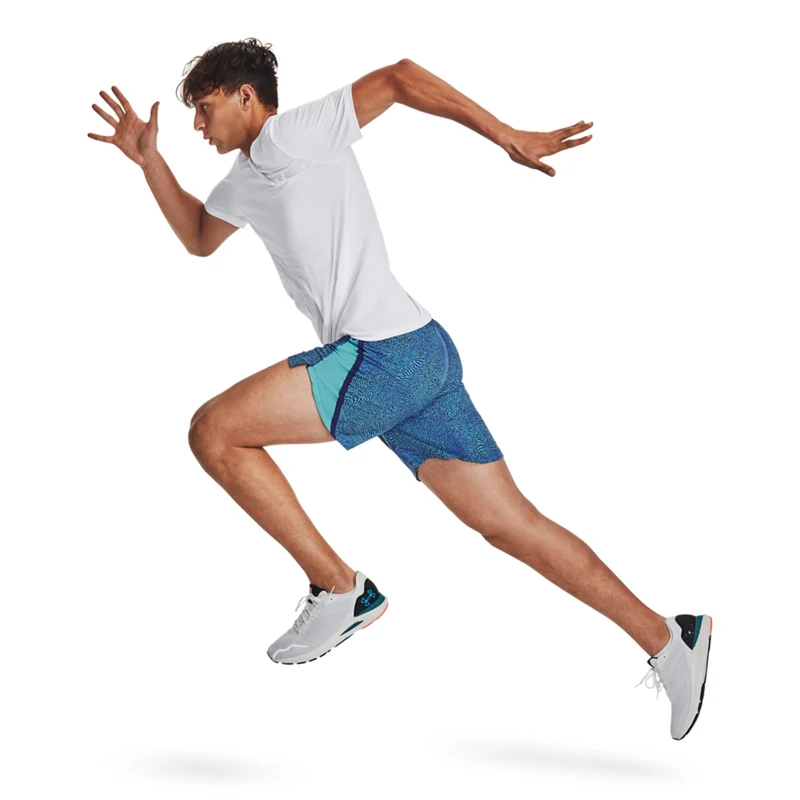 Seamless Stride Laufshirt Herren-Weiß