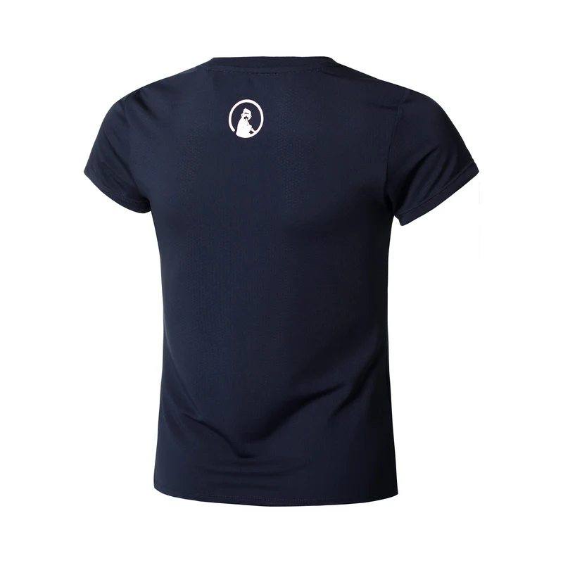 Retriever T-Shirt Mädchen-Dunkelblau,Weiß