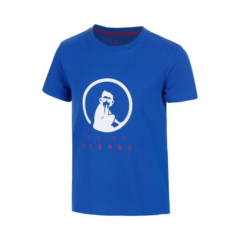 Advantage Logo T-Shirt Jungen - blau, weiß