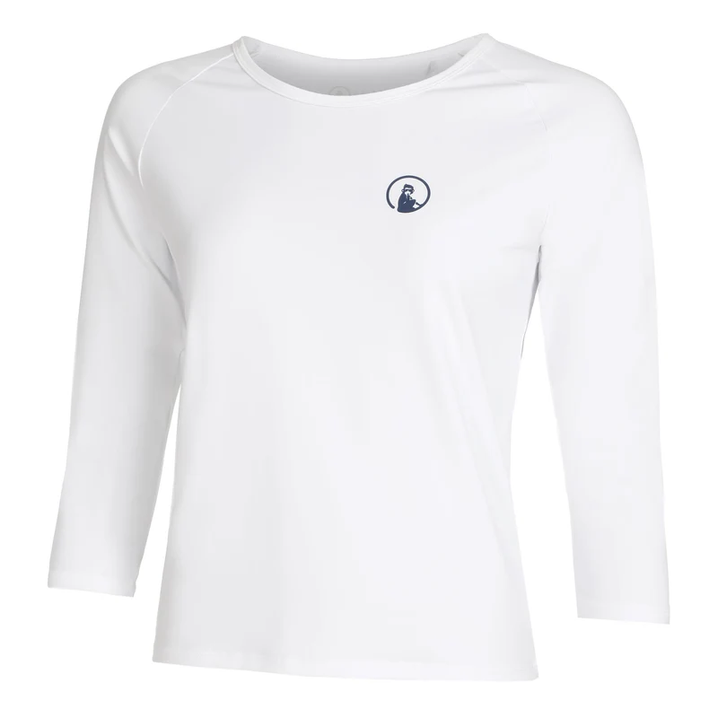 Mixed Longsleeve Damen-Weiß