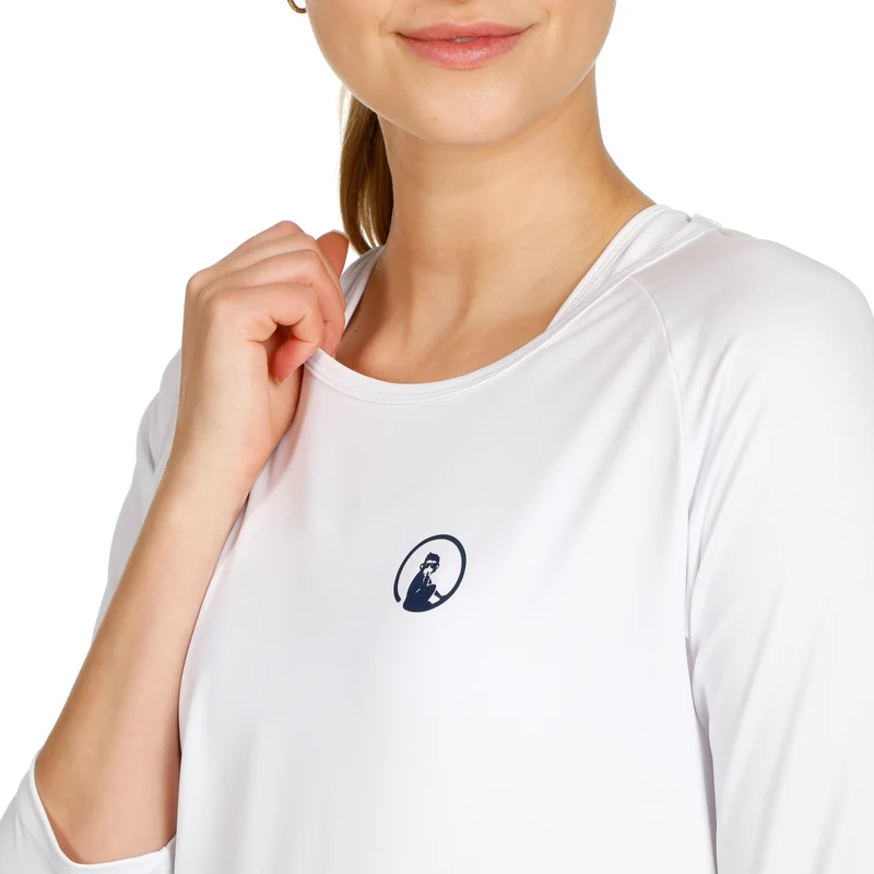 Mixed Longsleeve Damen-Weiß