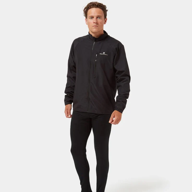 Core Laufjacke Herren-Schwarz
