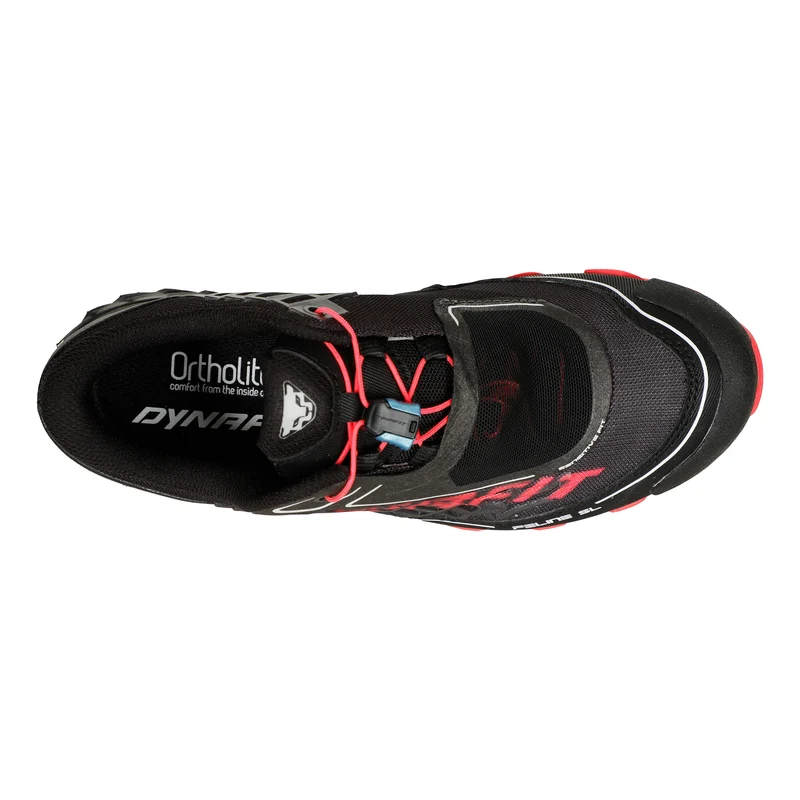 Feline SL Trailschuh Damen-Schwarz,Neonpink