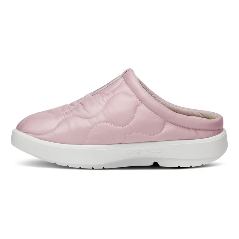 Oocoozie Thermo Mule Recoveryschuh Unisex - rosa, neongrün