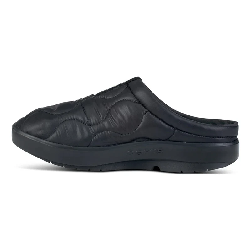 Oocoozie Thermo Mule Recoveryschuh Unisex - schwarz, neongrün