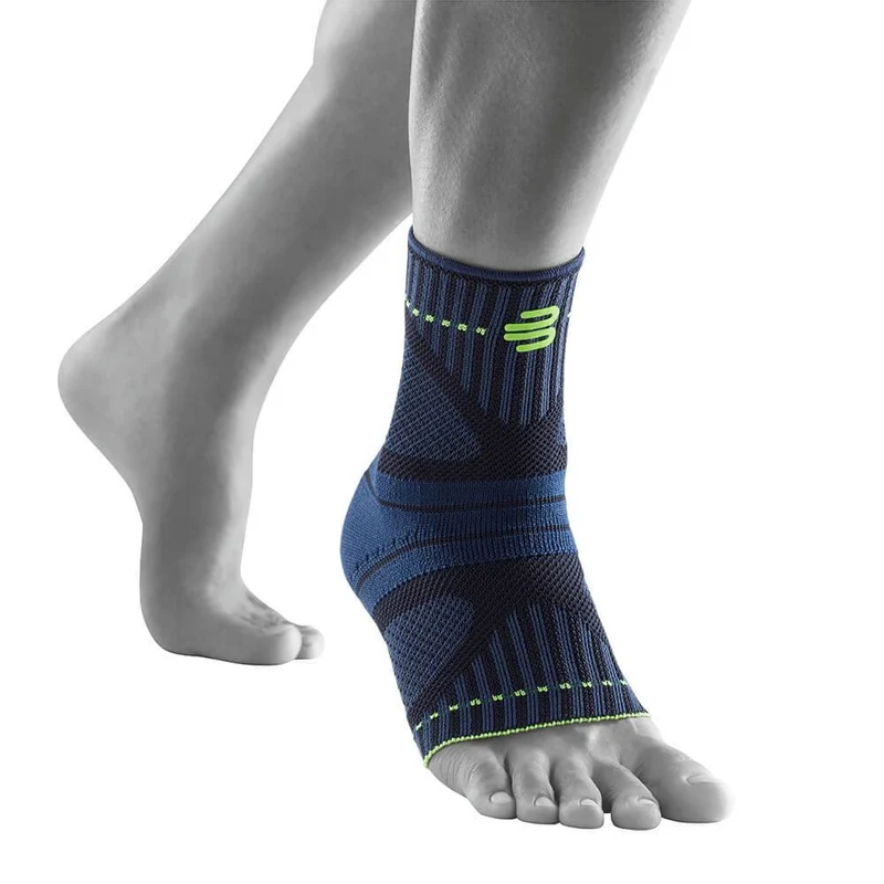 Sports Ankle Support Dynamic Fußgelenkbandage-Schwarz,Dunkelblau