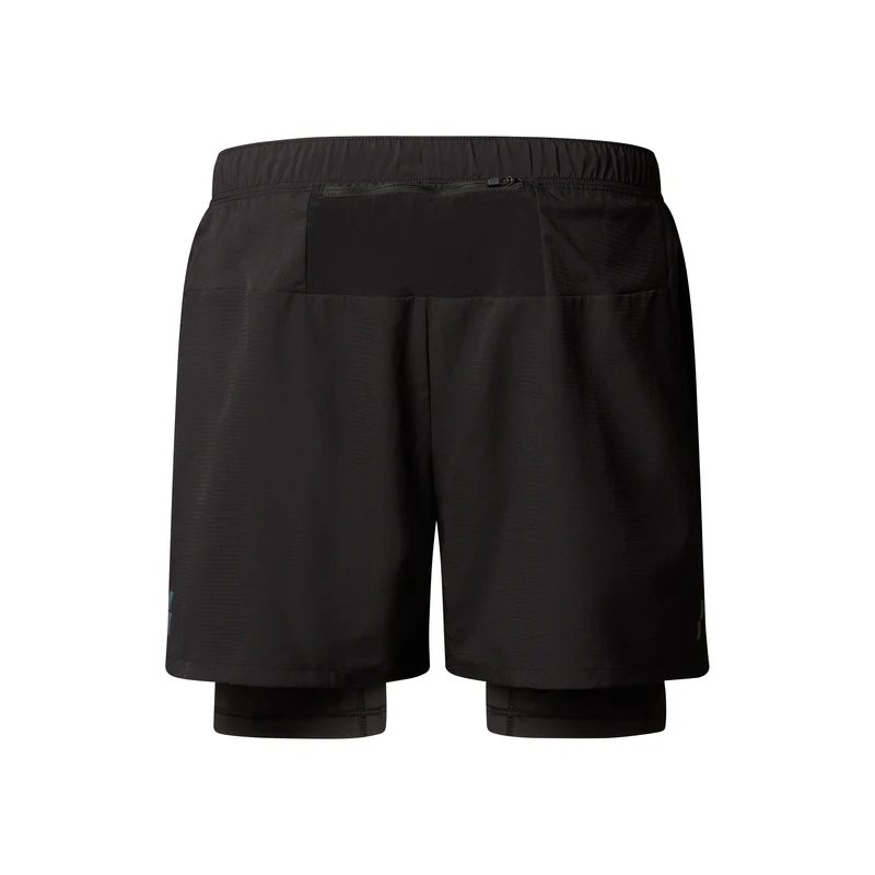 Sunriser 2in1 6in Laufshorts Herren-Schwarz