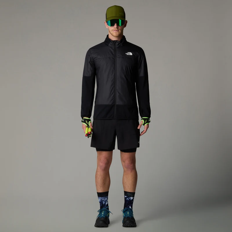 Sunriser 2in1 6in Laufshorts Herren-Schwarz