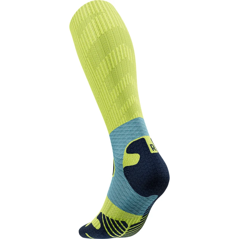 Trail Run Compression Kompressions-Socken Herren-Grün