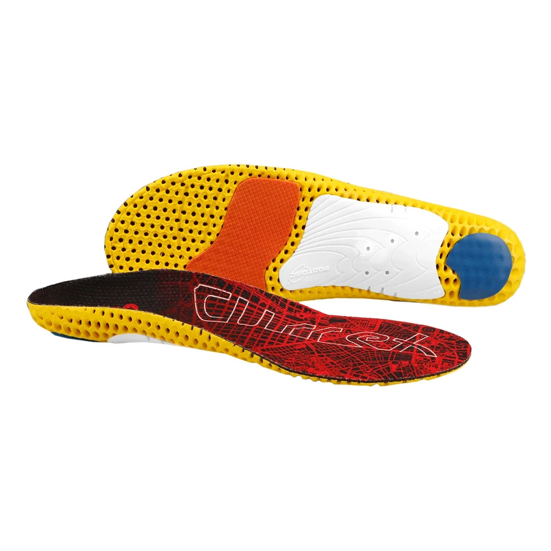 RunPro Low Einlegesohle-Rot,Gelb
