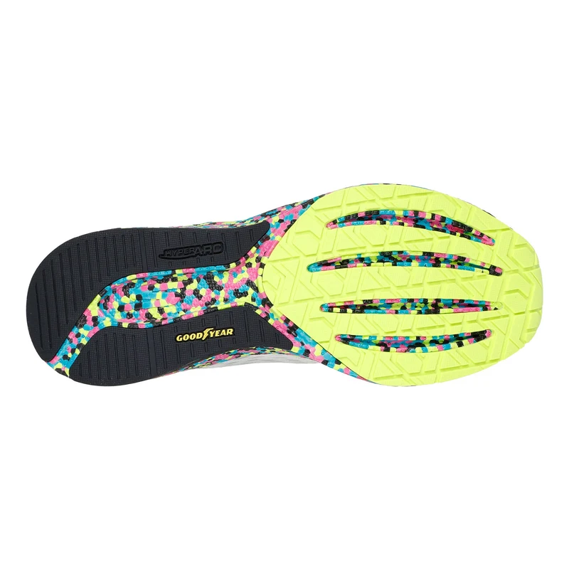Go Run Razor 5 Neutralschuh Damen-Weiß,Mehrfarbig