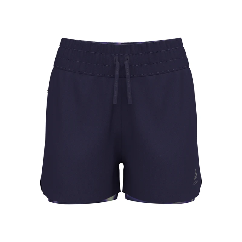 Zeroweight Print 3in 2in1 Laufshorts Damen-Dunkelblau