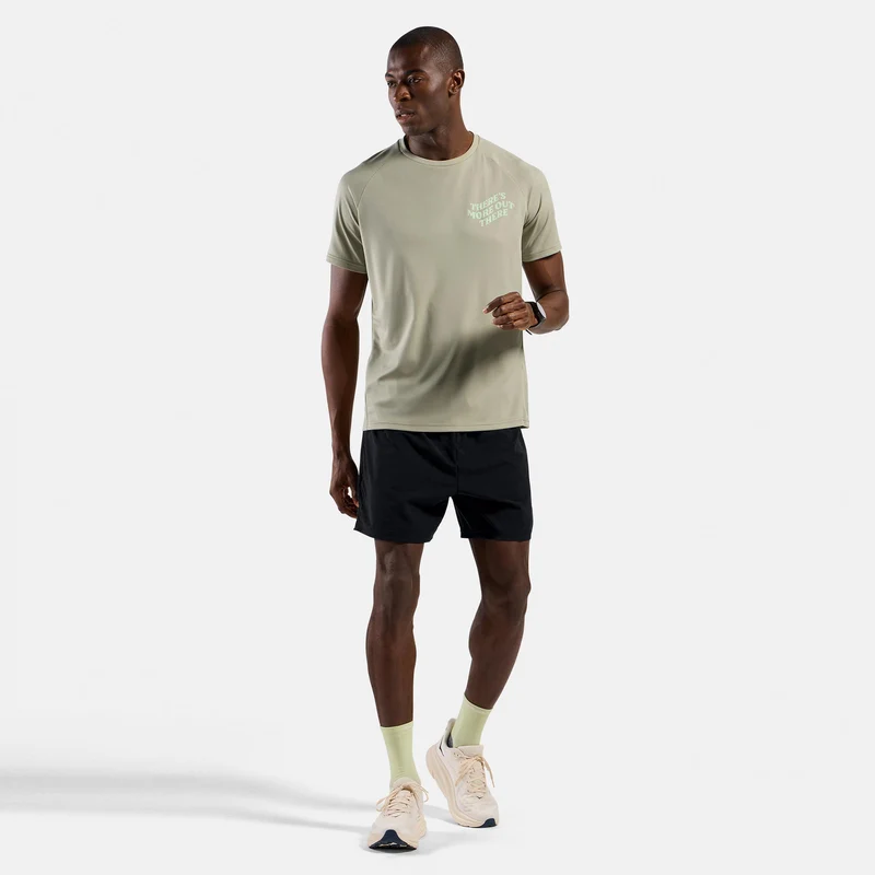Essential 6in Laufshorts Herren-schwarz