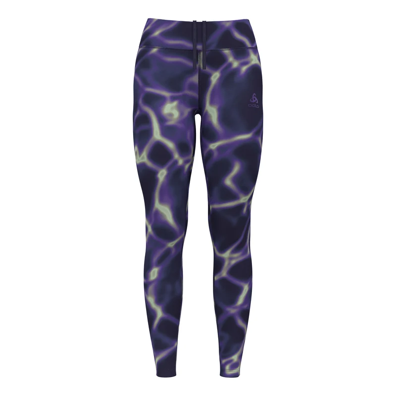 Zeroweight Print Lauftight Damen-Lila