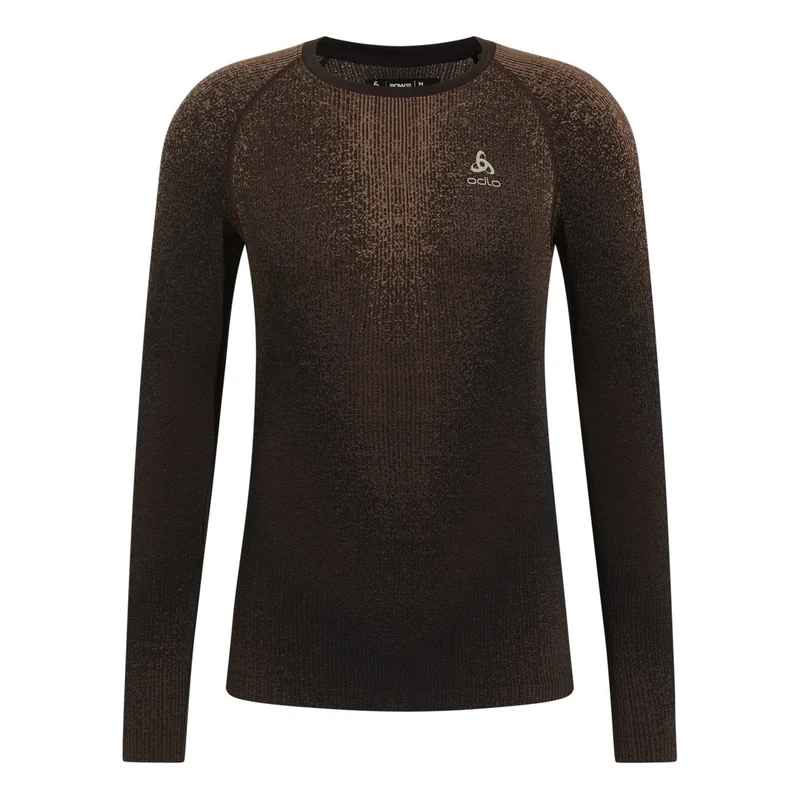 Performance Warm Blackcomb Crew Neck Unterhemd Herren-Braun