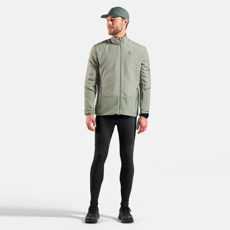 Essential Warm Lauftight Herren-Schwarz