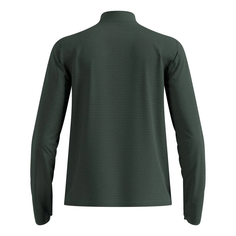 Essential Thermal Midlayer 1/2 Zip Laufshirt Herren - oliv