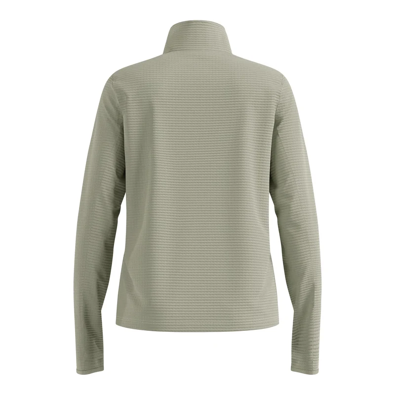 Essential Thermal Midlayer 1/2 Zip Laufshirt Damen - oliv
