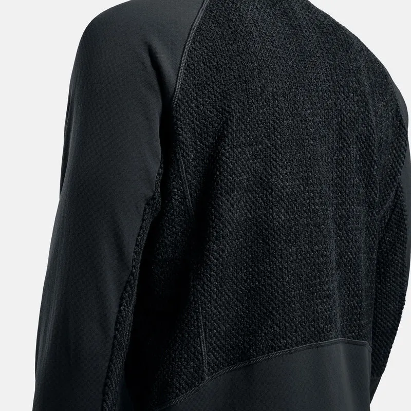 X-Alp Midlayer Laufshirt Herren - schwarz