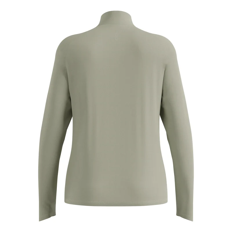 Essential Ceramiwarm 1/2 Zip Laufshirt Damen-Oliv
