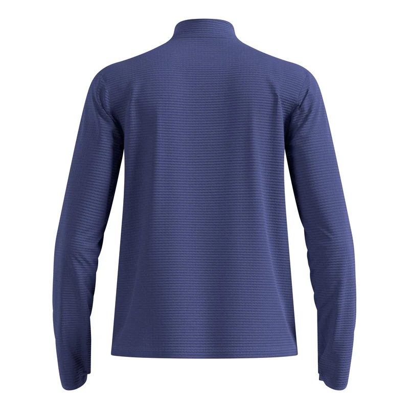 Essential Thermal Midlayer 1/2 Zip Laufshirt Herren - blau