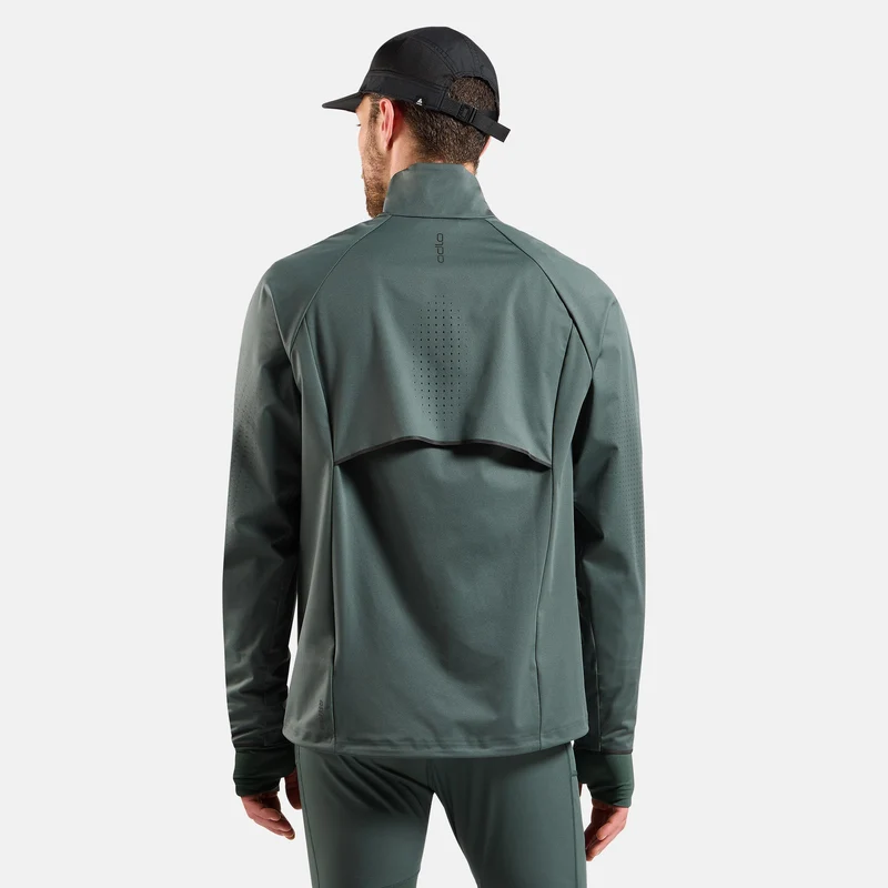Zeroweight Pro Warm Reflective Laufjacke Herren-Oliv