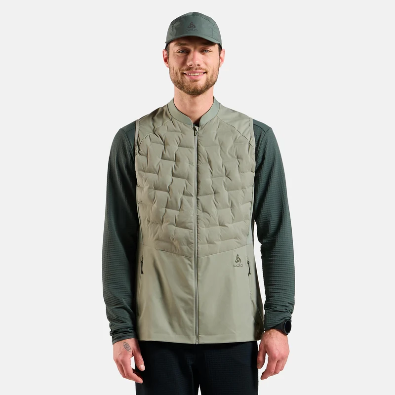Zeroweight Insulator Laufweste Herren - oliv