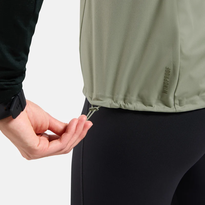 Zeroweight Warm Laufweste Damen - oliv