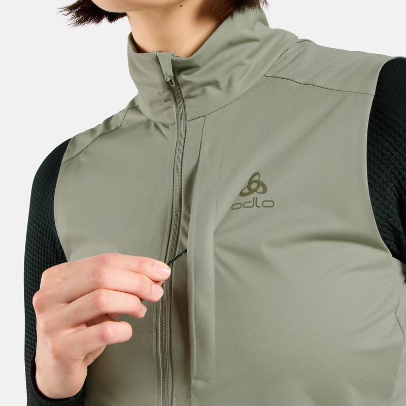Zeroweight Warm Laufweste Damen - oliv