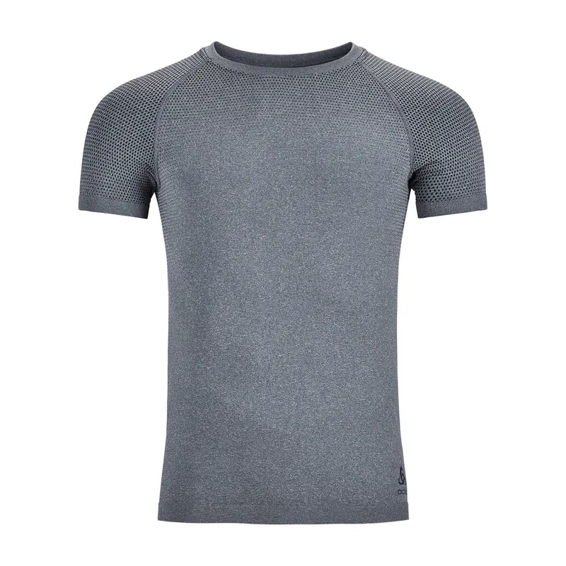 BL Top Crew Neck Shortsleeve Performance Light Eco Laufshirt Herren-Grau