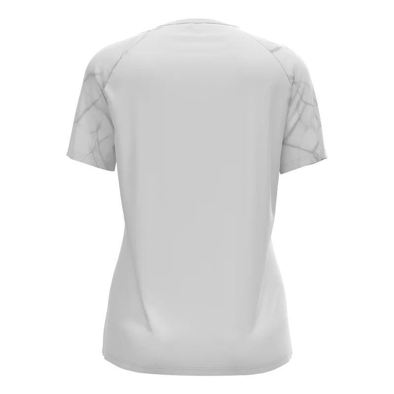 Essential Print Crew Neck Laufshirt Damen-Weiß