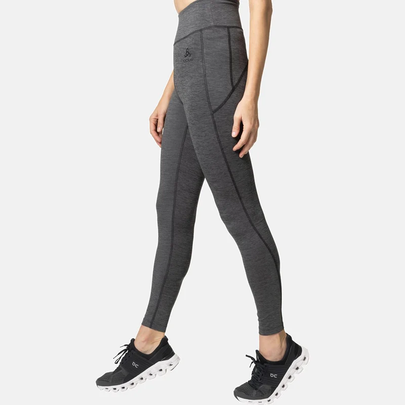 Active 365 Melange Lauftight Damen-Schwarz