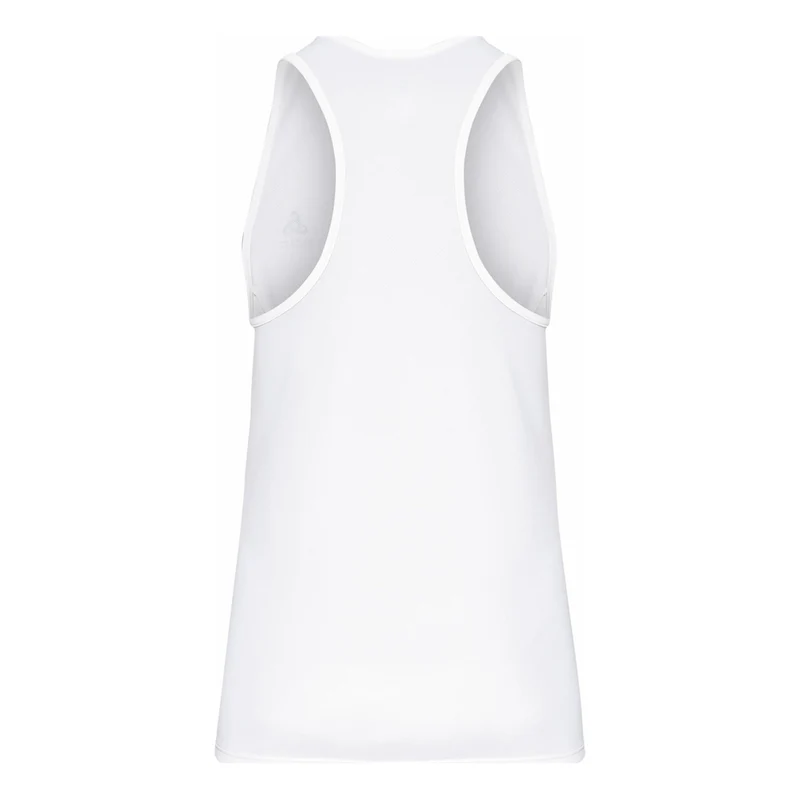 Crew Neck Essential Laufshirt Damen-Weiß