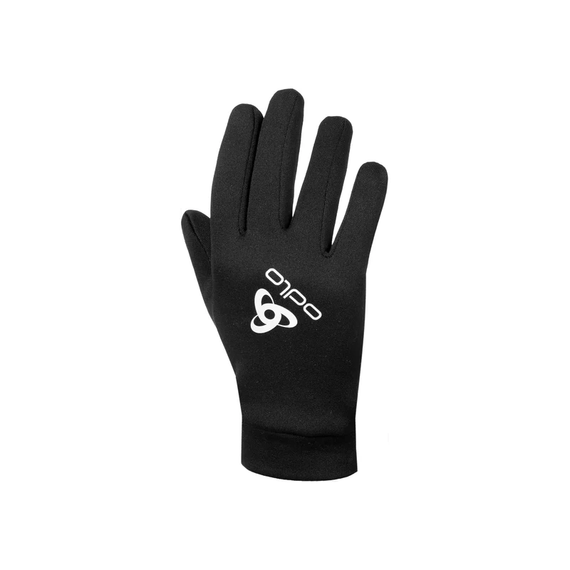 Stretchfleece Liner Eco Gloves Laufhandschuhe-Schwarz